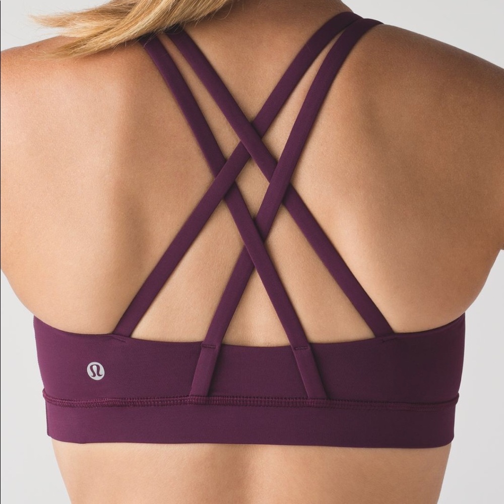 Lululemon Plum Energy Bra